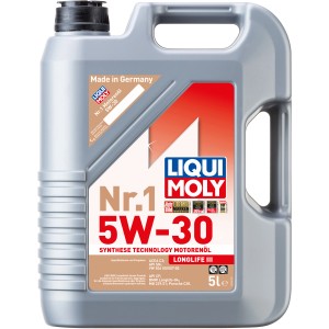 Liqui Moly Nr.1 Motorenöl 5W-30 im 5 l Kanister. Optimal für Benzin- und Dieselmotoren.