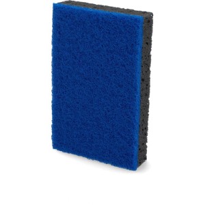 Nigrin Felgen-Schwamm, blau/schwarz, für die Autopflege und Reinigung von Stahl- und Alufelgen.