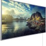 Könighaus Infrarotheizung mit Norwegen-Motiv, 60x100 cm, 600W. Elektrische Heizung mit Panorama-Aussicht.