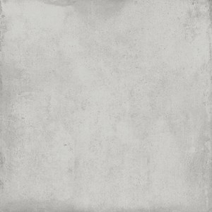 Feinsteinzeug Bodenfliese Stormy Weiß, 59,8x59,8 cm, matte Betonoptik für Innen- und Außenbereich.
