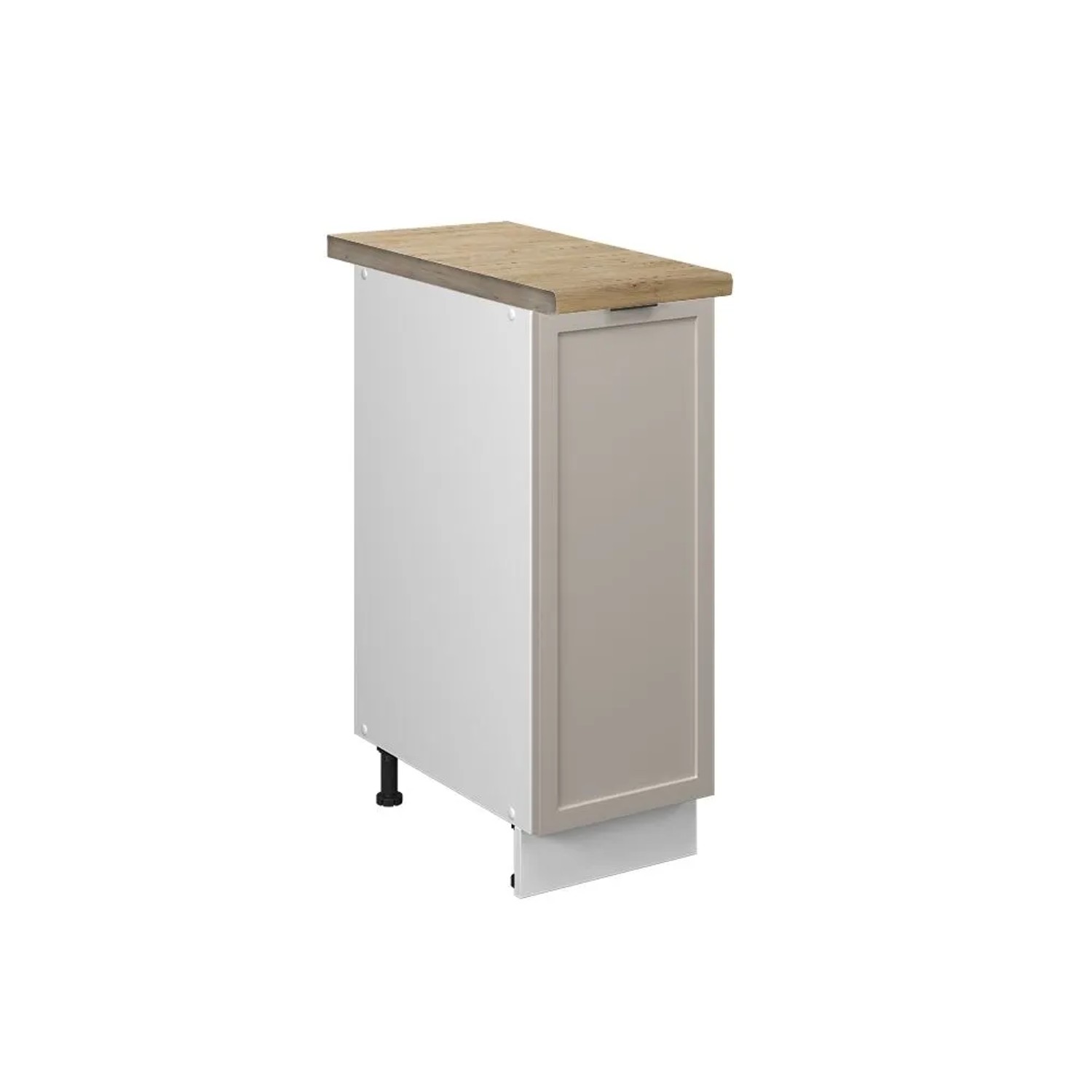 Vicco Apothekerschrank Fame-Line GrauBeige 30 x 82 AP Eiche Art Nr 50287