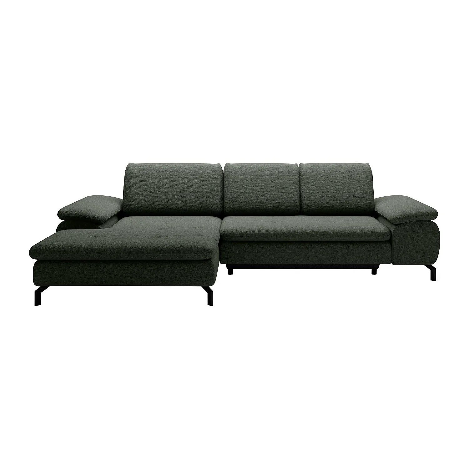 Vente-unique Schlafsofa Archibald Grün 265 cm