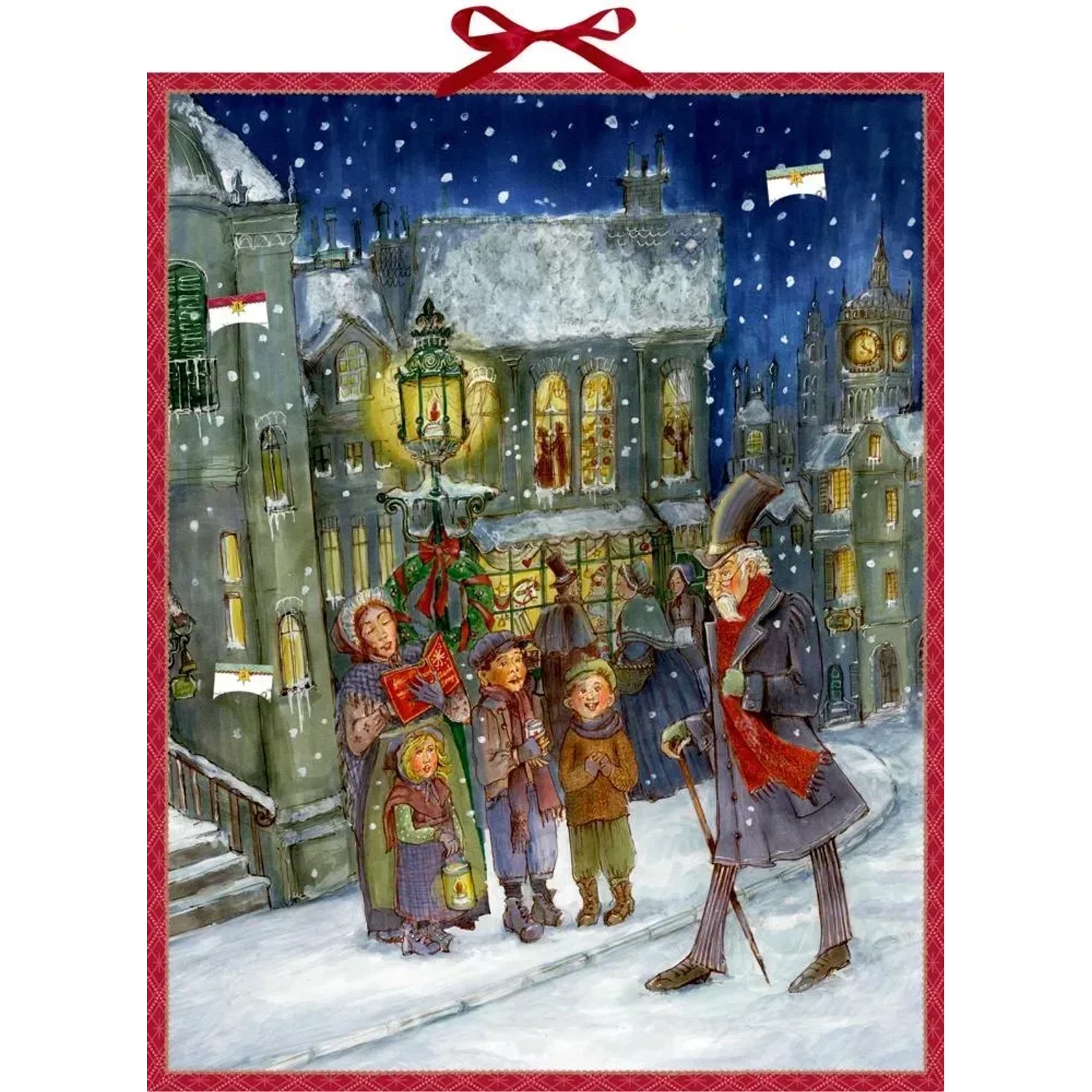 Zettelkalender - Die Weihnachtsgeschichte von Charles Dickens