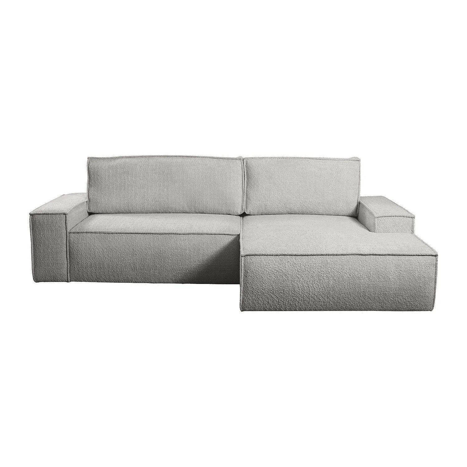 Vente-unique Schlafsofa Amelia Grau 267 cm