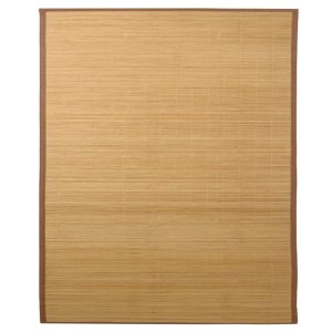 vidaXL Teppich Bambus 160x230 cm Braun 245823