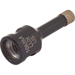 LUX Paraffinbohrer, 10 mm, für Winkelschleifer. Diamant-Lochsäge für Fliesen und Stein.