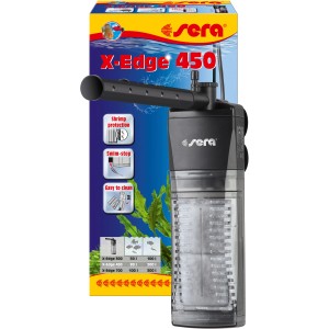 Sera Aquarium Eckfilter X-Edge 450 für Aquarien bis 200 Liter.