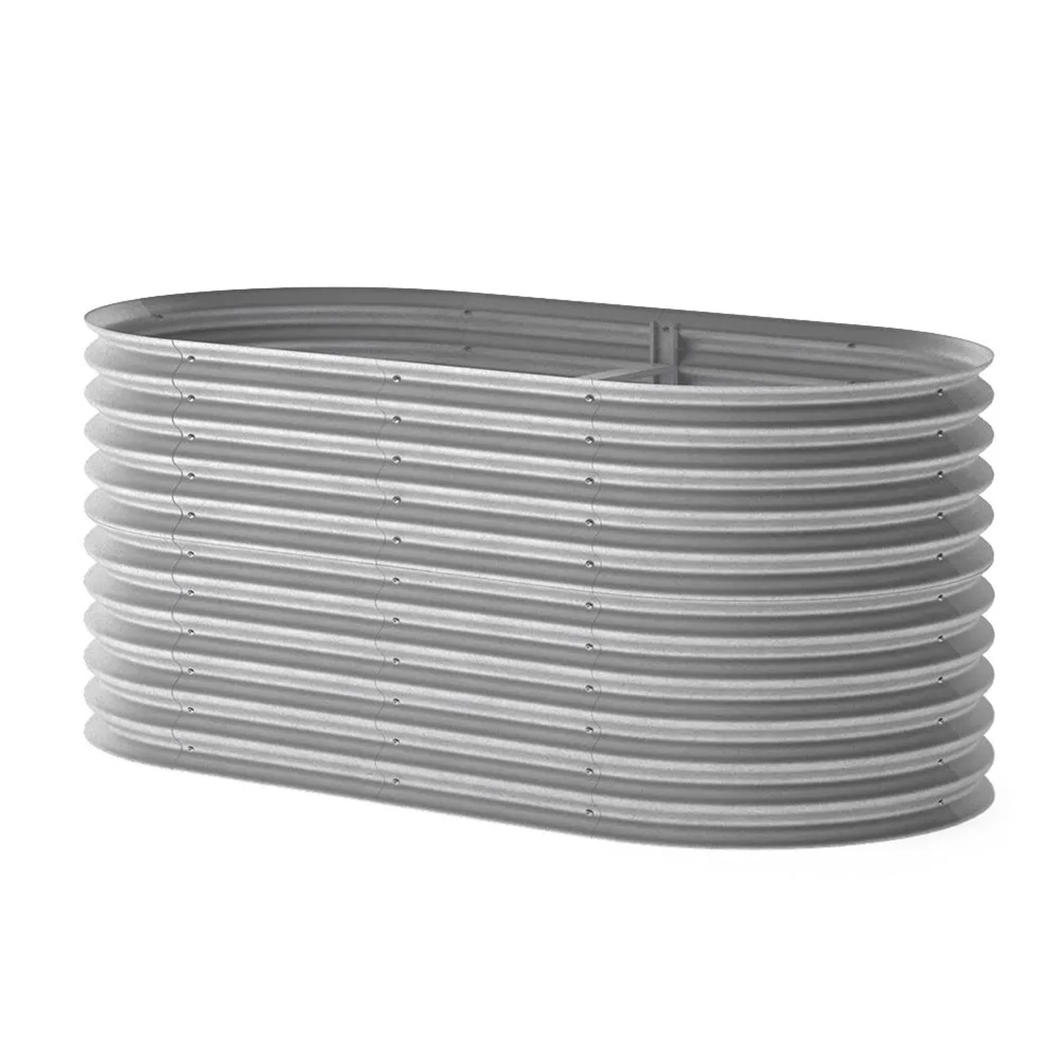 OK-Living Hochbeet Silber 200 x 80