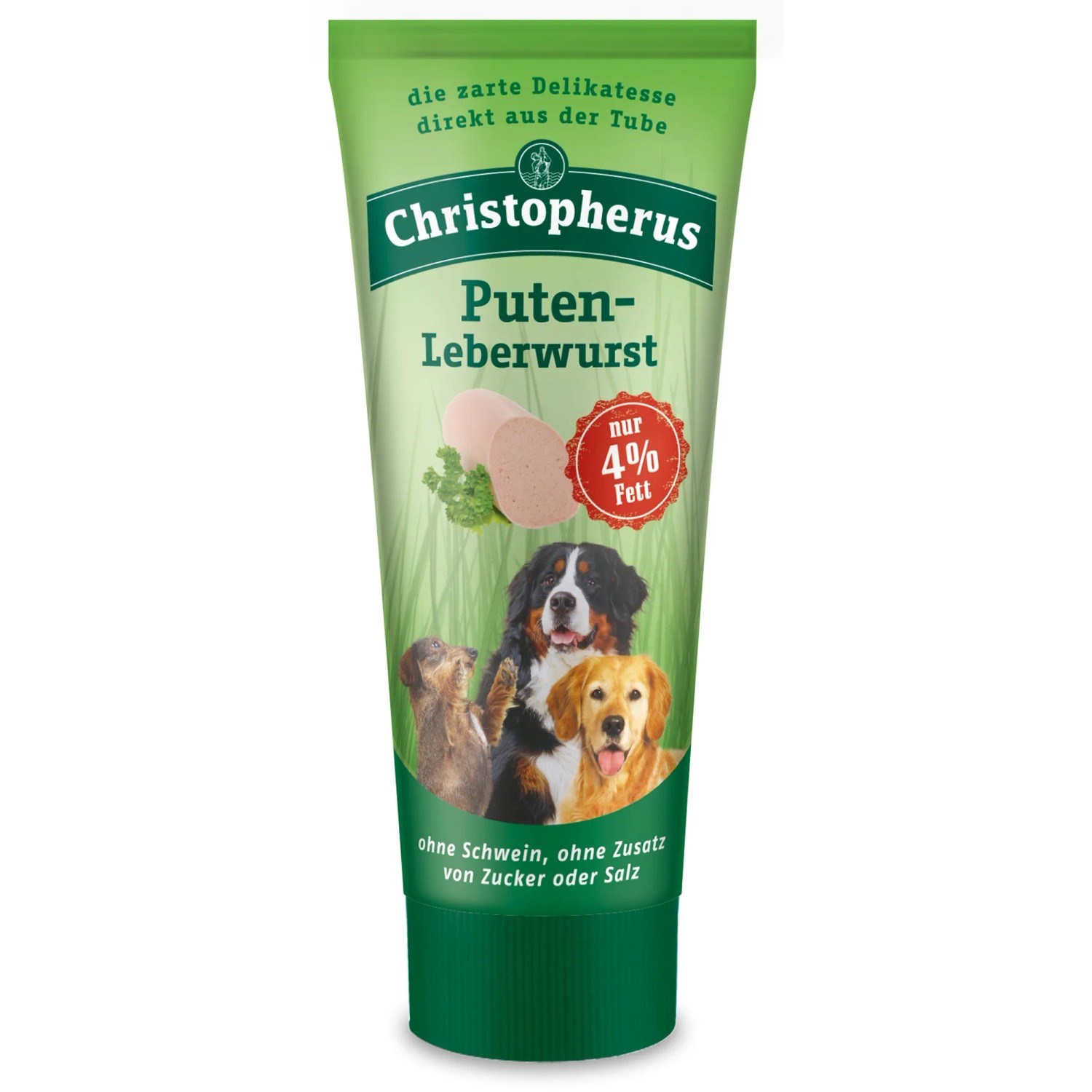 Christopherus Hunde-Snack Putenleberwurst 75 g
