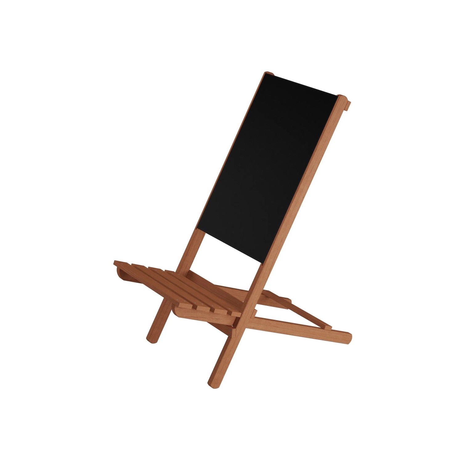 Erst-Holz Wikingerstuhl Lagerfeuerstuhl  Partystuhl Buche 10-350 Schwarz günstig online kaufen