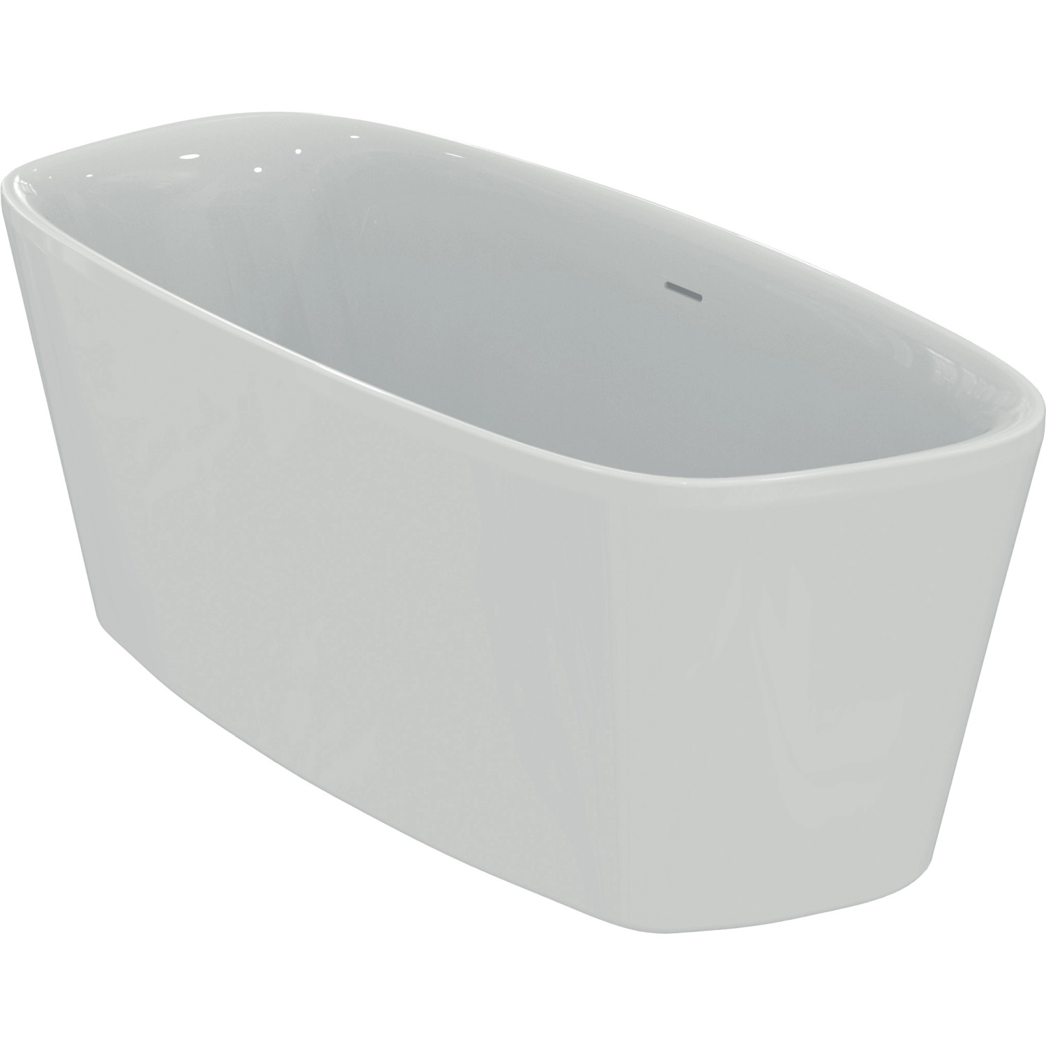 Ideal Standard Oval-Badewanne Dea freistehend 170 cm x 75 cm Weiß