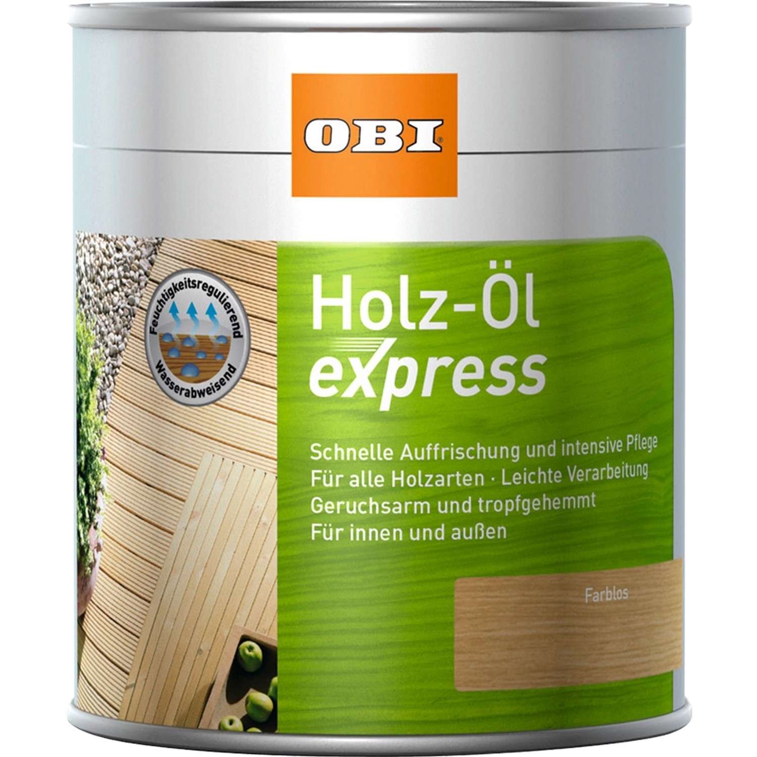 OBI Holz-Öl Express Farblos 750 ml