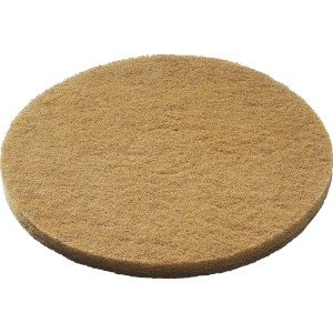 Beige Polierscheibe Super Nylpad 407/25 mm für Winkelschleifer.