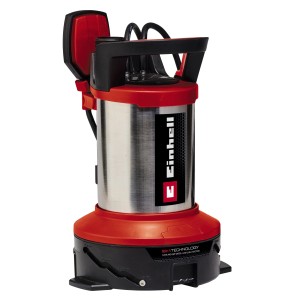 Einhell GE-DP 7535 N LL ECO Schmutzwasserpumpe aus Edelstahl, 750W, für Klar- und Schmutzwasser.