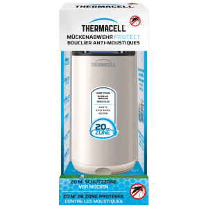 Thermacell Mückenabwehr Protect, weiß-matt, für den Außenbereich. Effektiver Schutz vor Mücken.