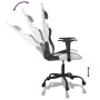vidaXL Gaming-Stuhl mit Massagefunktion Weiß und Schwarz Kunstleder 345409_6