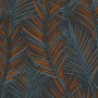 A.S. Création Vliestapete Dschungel mit Palmenblättern in Schwarz und Orange.