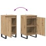 vidaXL Sideboard Artisan-Eiche 40 x 35 x 70 cm Holzwerkstoff 881688_11