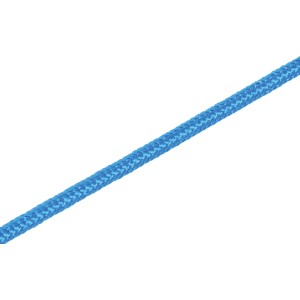 Blaues, geflochtenes PP-Seil (Ø 14 mm) als Meterware.