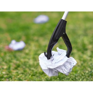 Unger Allzweckgreifer, 80 cm, schwarz, zum Aufheben von Papier im Garten. Reinigungsgerät für mehr Komfort.