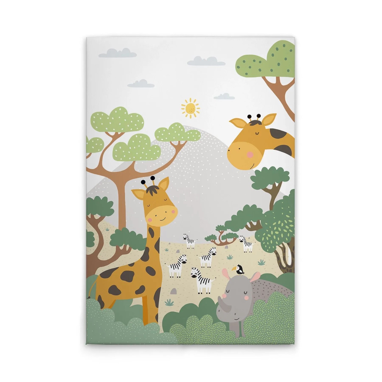 Tadessi Leinwandbild - M1-No.50649 - Dschungel - 30 x 45 cm - Querformat