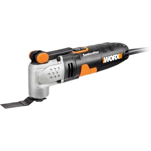 Worx SDS Sonicrafter WX685, 250W Multifunktionswerkzeug zum Schleifen, Sägen und Schneiden.