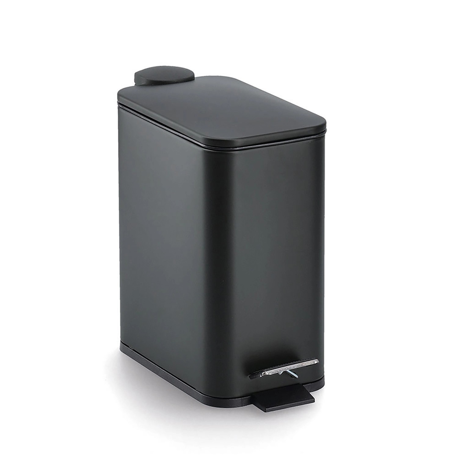 Zeller Treteimer mit Soft Close Schwarz 5 l günstig online kaufen