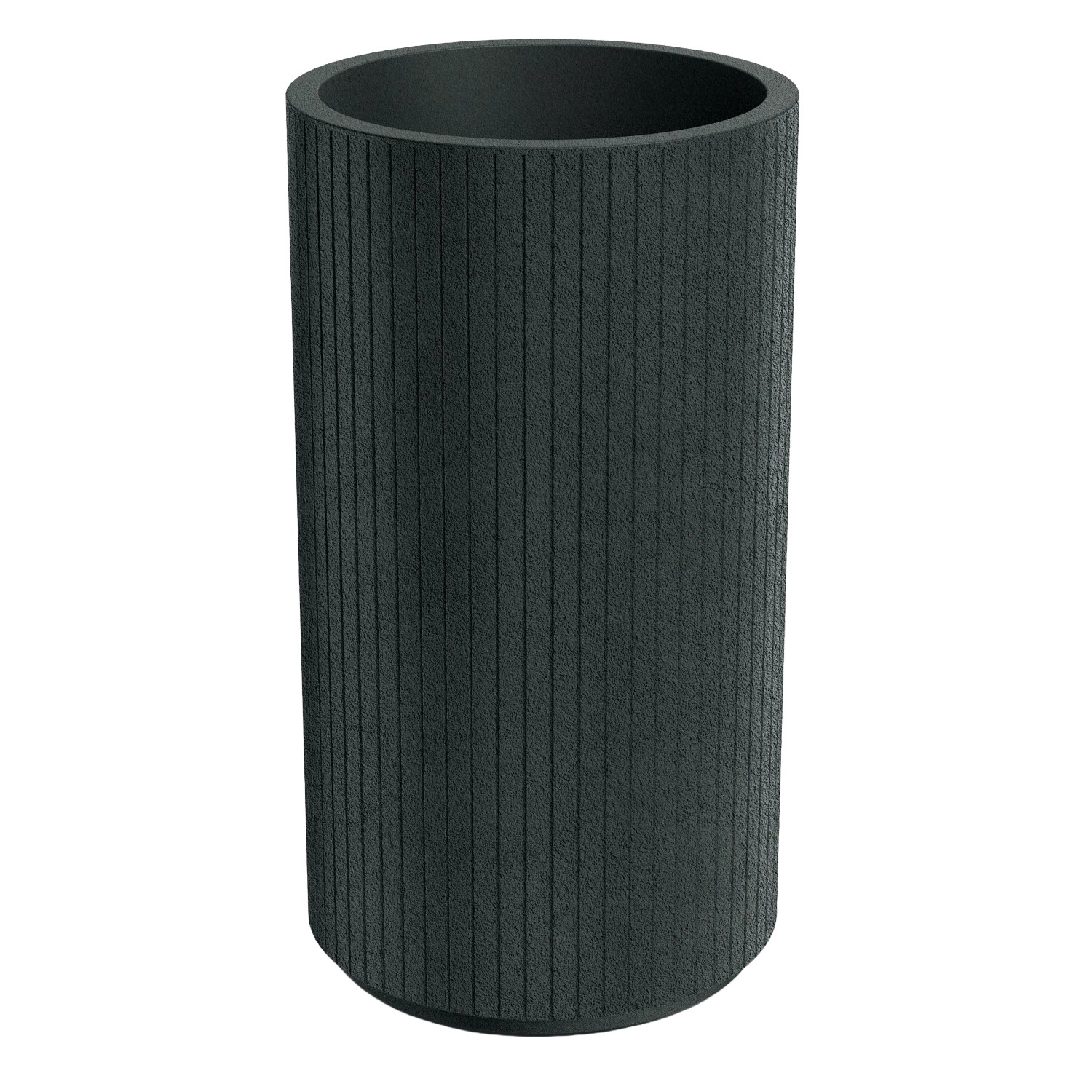 Prosperplast Blumentopf Coro Hoch Ø 40 cm x 70 cm Charcoal