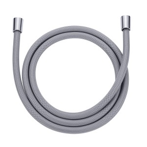 RST Chromalux Zero Brauseschlauch, 180 cm, grau. Flexibler Duschschlauch für Armaturen.