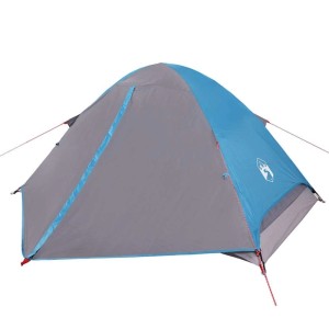 vidaXL Kuppel-Campingzelt 2 Personen Blau Wasserdicht 94644