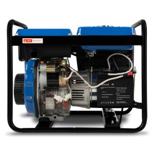 EBERTH Stromerzeuger 3000W mit Dieselmotor, E-Starter und 230V/12V Anschlüssen.