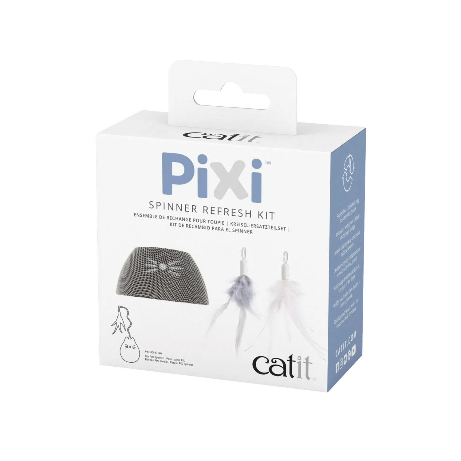 Catit Kreisel-Ersatzteilset Pixi 3-teilig
