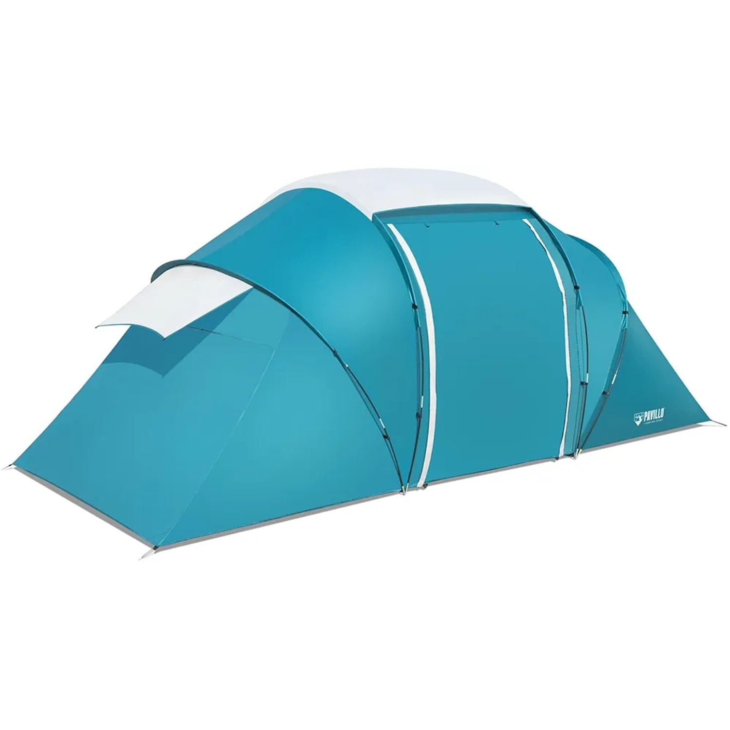 Blaues Pavillo Family Ground 4 Zelt für 4 Personen, Camping & Outdoor.