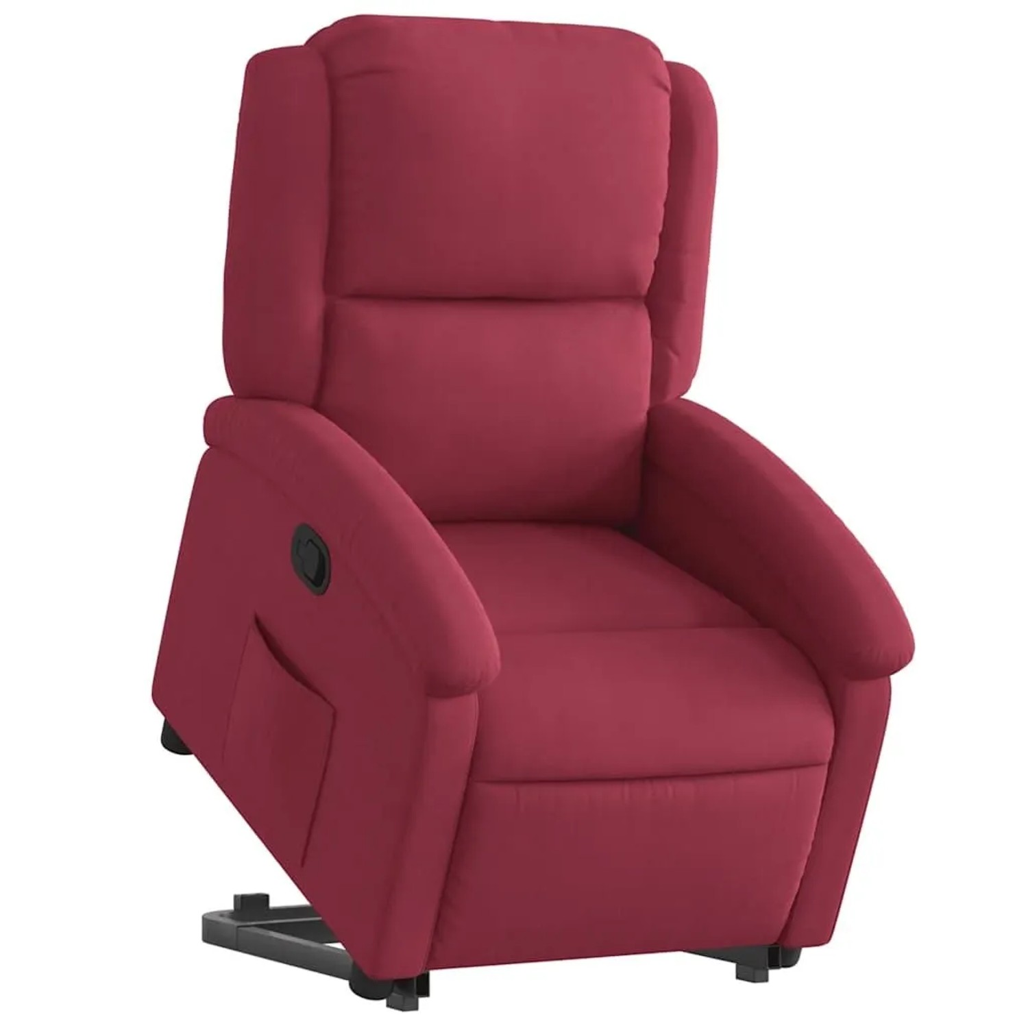 vidaXL Relaxsessel mit Aufstehhilfe Weinrot Samt 3204305 günstig online kaufen
