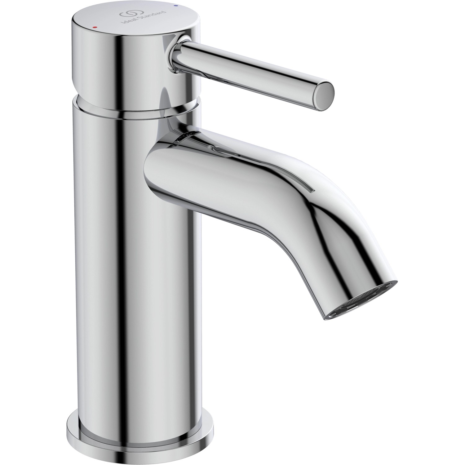 Ideal Standard Ceraline Waschtischarmatur in Chrom, Aufputzarmatur für Waschbecken.