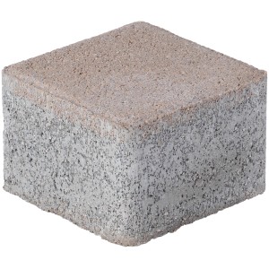 Sandfarbener HL Drainpflaster Füllstein (7,4x7,4x4,9 cm) für Rasengitter, ideal für Stellplätze.