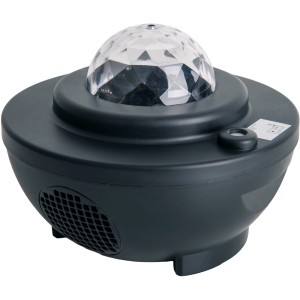 Näve LED-Projektor Athmospheric Galaxy/Water, Design-Tischlampe mit Lichteffekten und Sternenhimmel-Funktion.