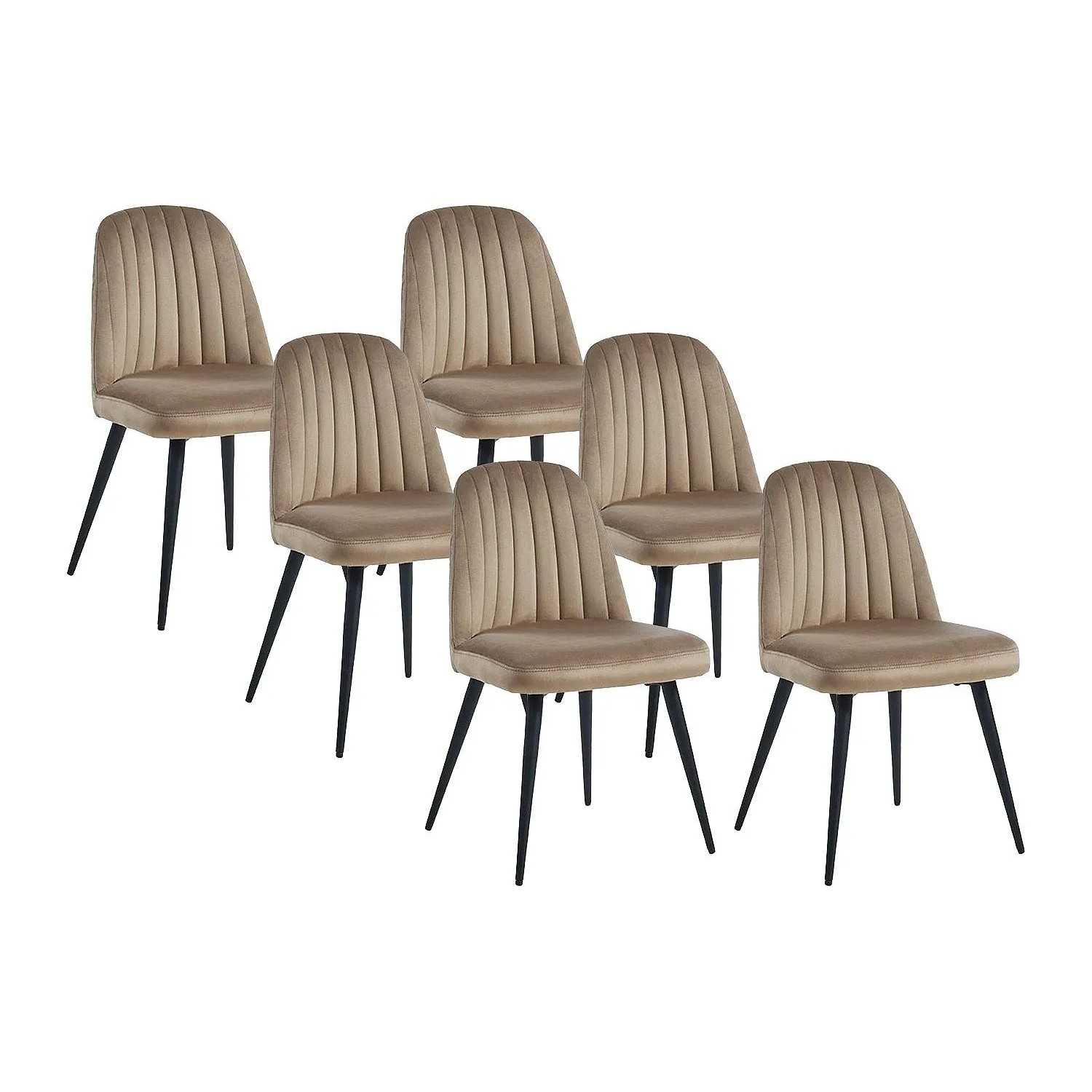 Vente-unique Stuhl Eleana Beige 49 cm
