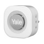 Yale Chime Smart-Camera Türgong für kabellose Video-Türklingel, weiße Ausführung.