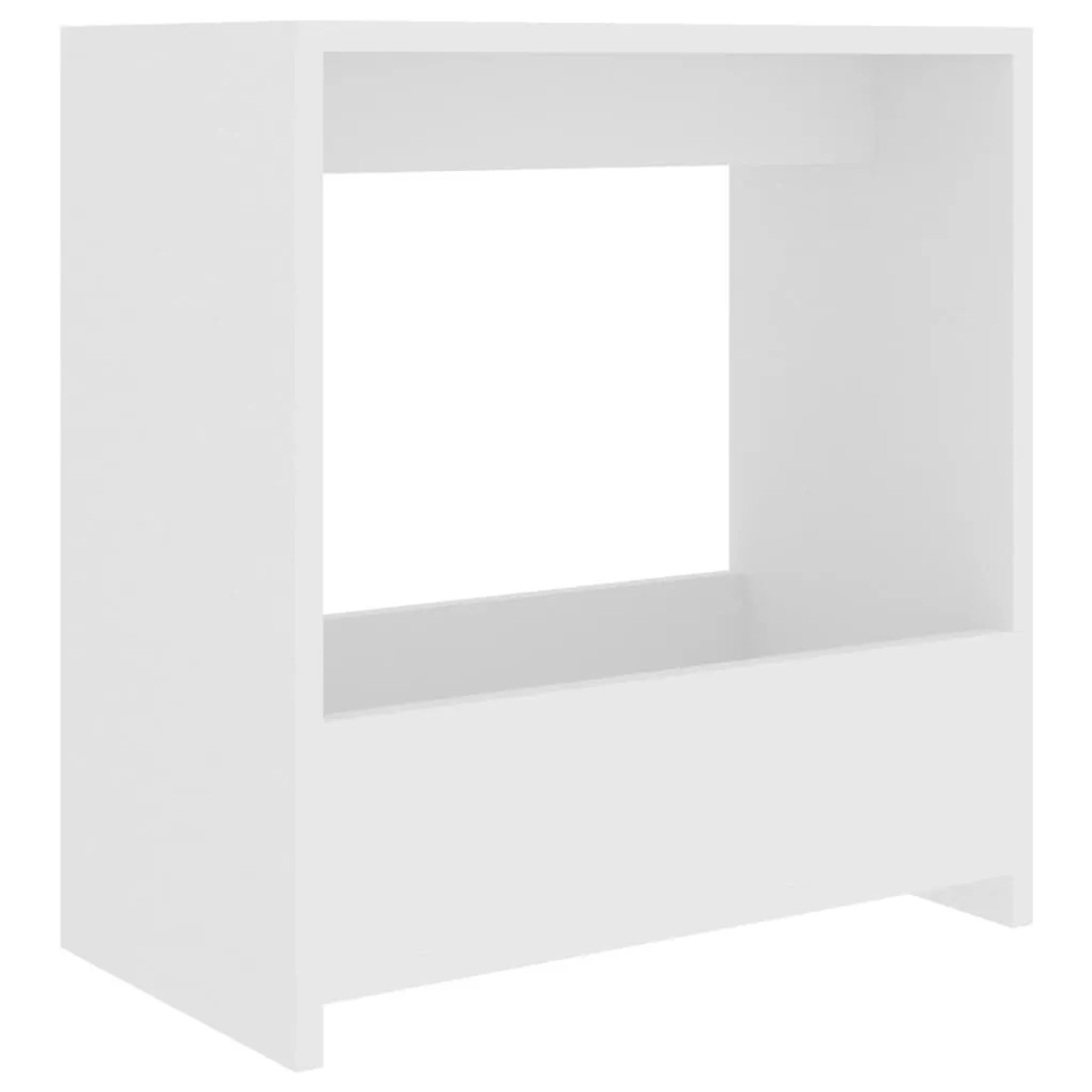 vidaXL Beistelltisch Weiß 50x26x50 cm Holzwerkstoff 806687