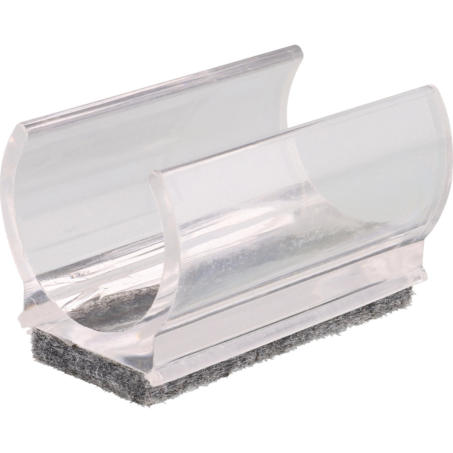 Wagner Klemmgleiter-Set EH0694 Transparent/Grau 50 mm x 22 mm x 31 mm 4-tlg.