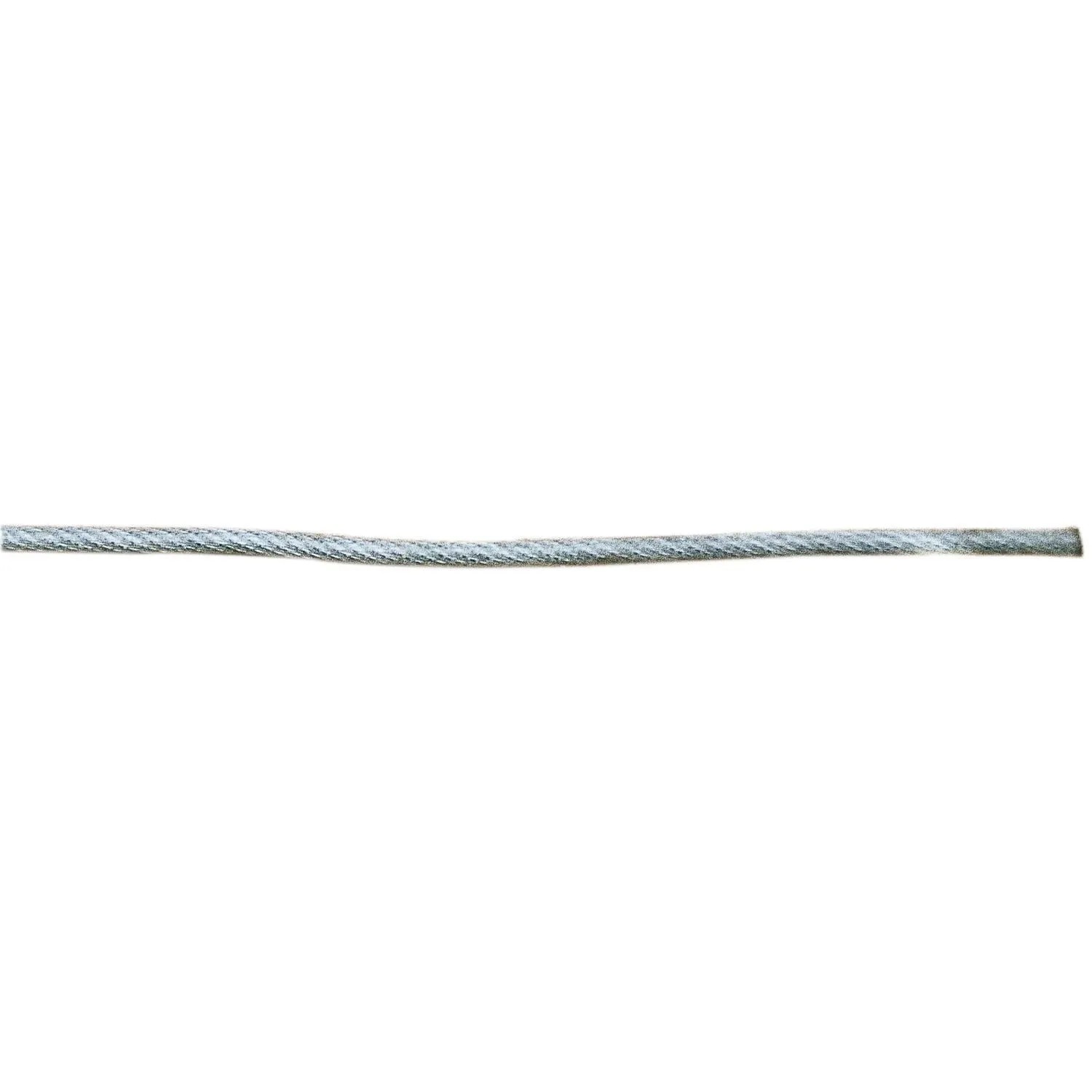Dulmex Drahtseil Din 3055 6x7 Litzen ø 6/8 mm PVC-Ummantelt Verzinkt