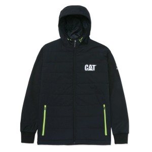 Schwarze Cat Winterjacke Tech Hybrid XL für Herren aus der Kategorie Arbeitskleidung.