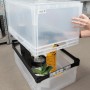 Eurobox Adapterring 40x30 cm für Aufbewahrungsboxen, zur Volumenvergrößerung durch Stapelung.