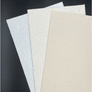 Floxxan Baumwollputz Colorado 159, Off White, verschiedene Farbtöne. Dekorative Tapete, Flüssigtapete.