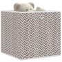 vidaXL Faltboxen 10 Stk Braun 32x32x32 cm Vlies 4018986_2