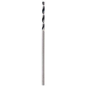 Bosch HSS-Spiralbohrer PointTeQ, 1 mm, für Metallbohrungen.