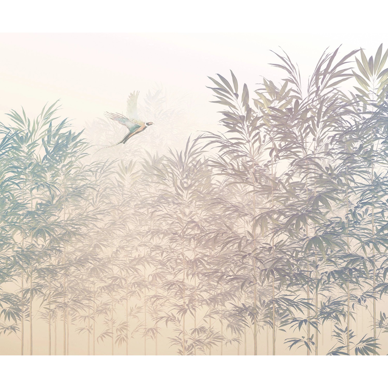 Komar Vliesfototapete Bamboo Paradise 300 cm x 250 cm