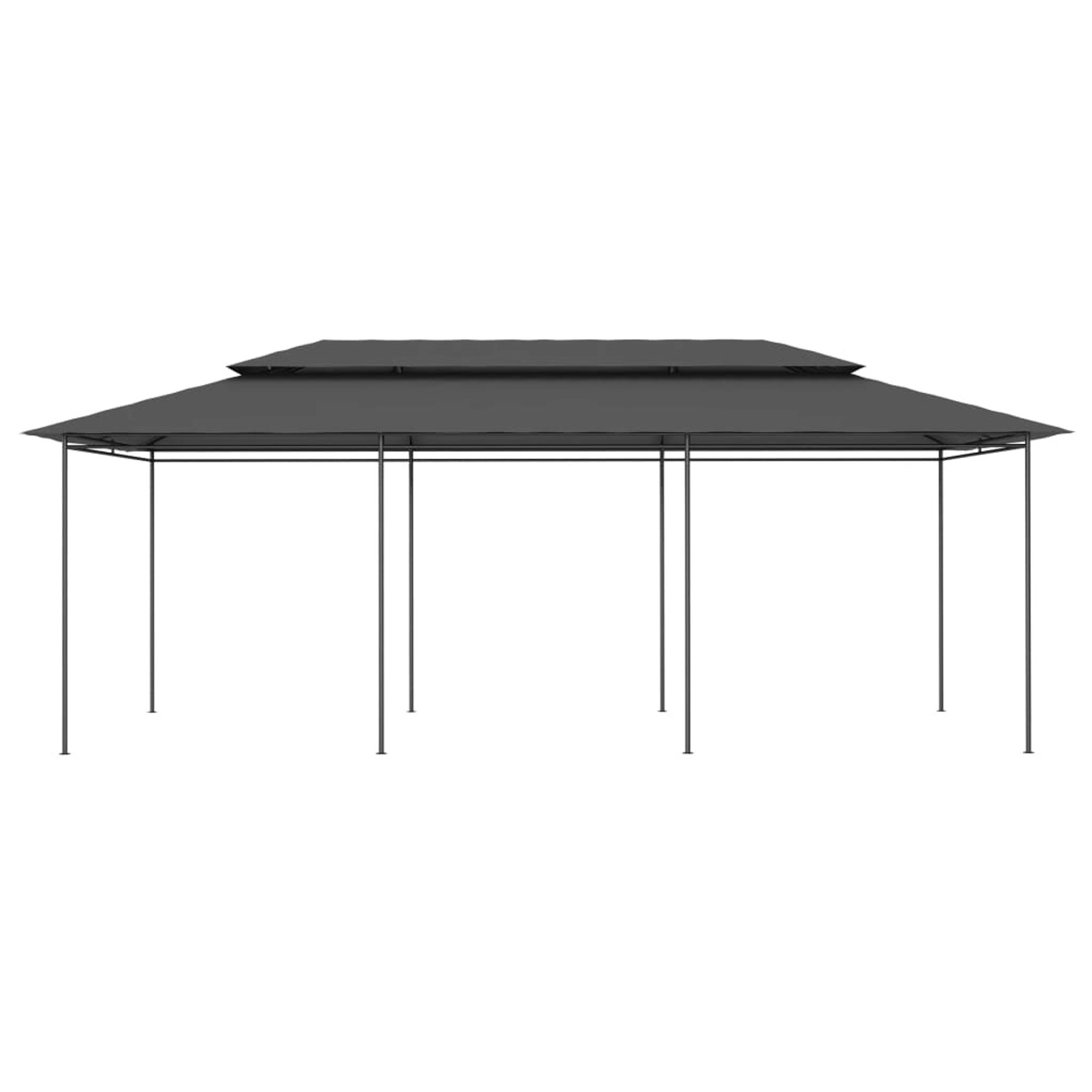 vidaXL Pavillon 600x298x270 cm Anthrazit