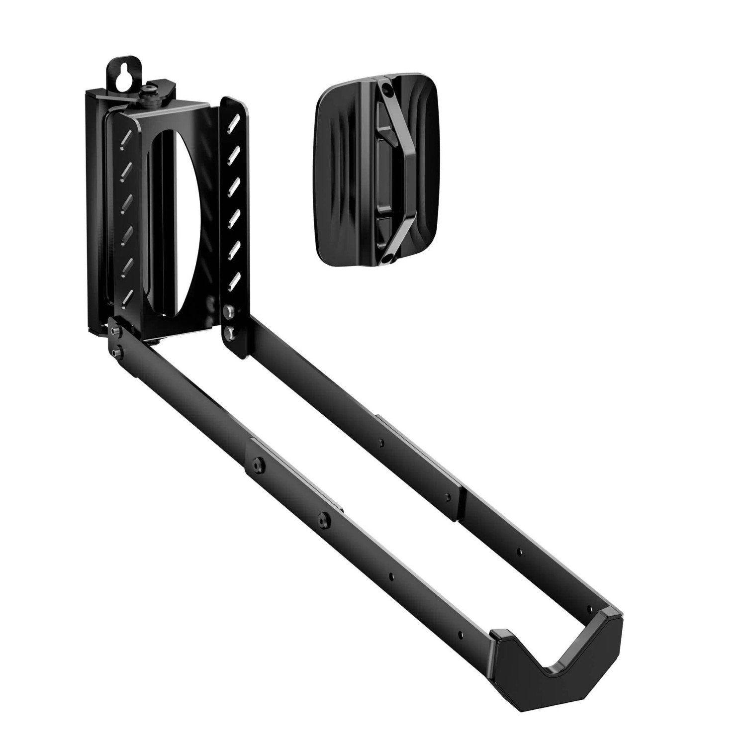 Wiltec Fahrrad Wandhalterung 11,8x30,7-34x43,8-62,5cm bis 35kg Fahrradhalterung